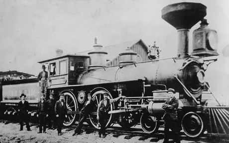 Northern and North Western Railway steam locomotive no. 10, Barrie
