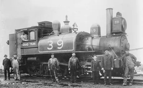 Grand Trunk Railway steam locomotive no. 39