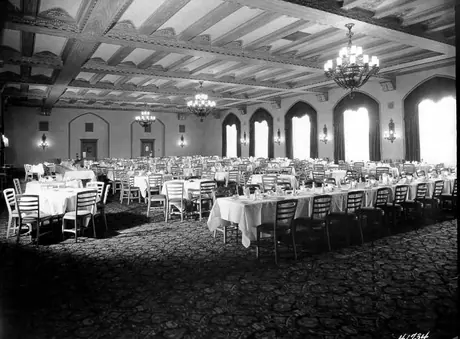 First floor banquet room in the Hotel Vancouver
