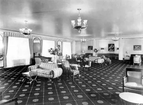 Social suite salon in the Hotel Vancouver
