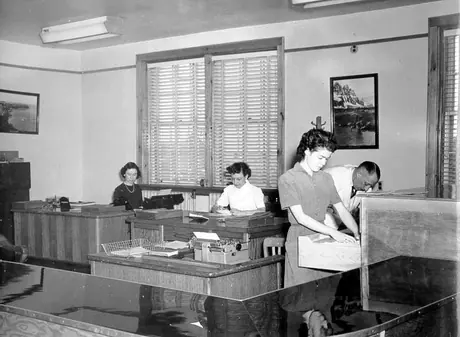 General office of the Moncton CN medical clinic