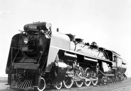 Steam locomotive #6204