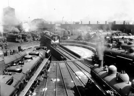 Turcot roundhouse
