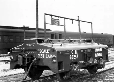 CN scale test car #522257