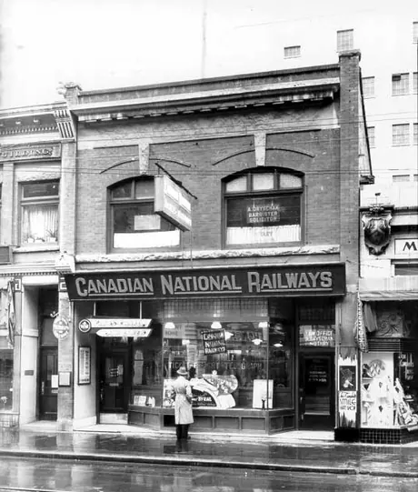 CN ticket office, Calgary, Alberta