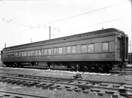 Pullman car converted to day coach 5334