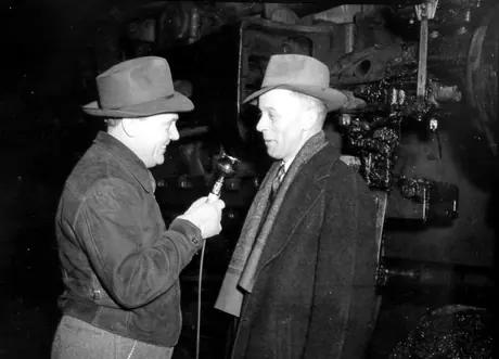 Special CBC radio broadcast from Mimico roundhouse