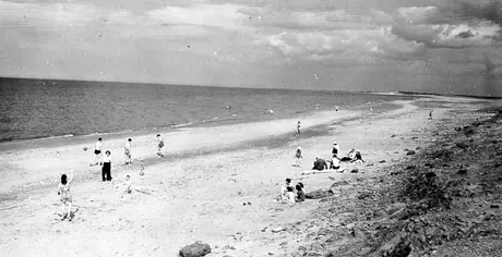 Relaxing at Stanhope Beach