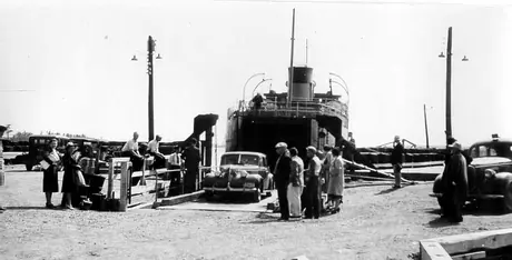 Ferry landing at Wood Island, P.E.I.
