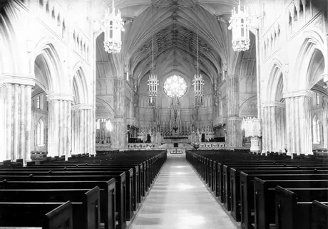 Interior of St. Dunstans Church