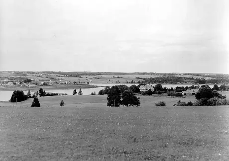Scenic view of the Cardigan River