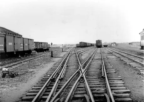 Ladder track at Borden, P.E.I.
