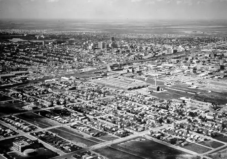 Aerial view of Regina, Saskatchewan