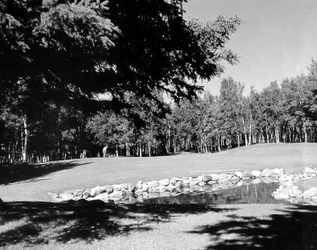 Teeing off, Prince Albert National Park