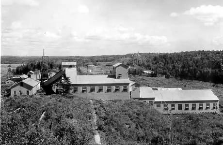 General view of Errington Mine