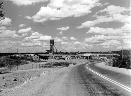 Entrance into the Kirkland Lake Mine
