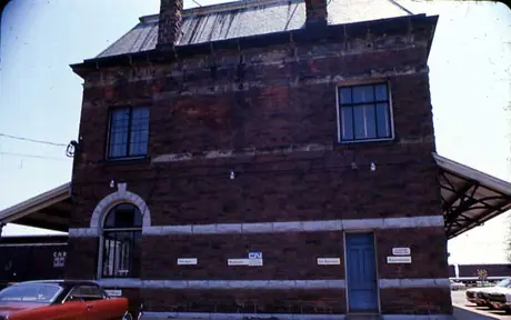 Side view of Charlottetown Station