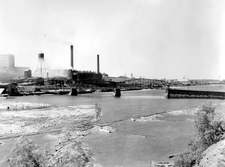 Pulp mill at Bathurst, New Brunswick