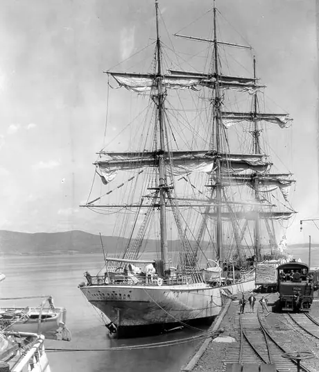 Schooners at Campbellton, New Brunswick