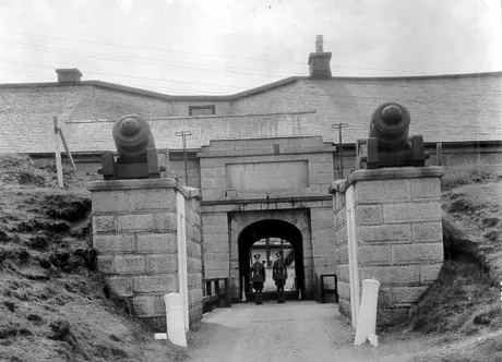 Entrance into the old fort Citadel