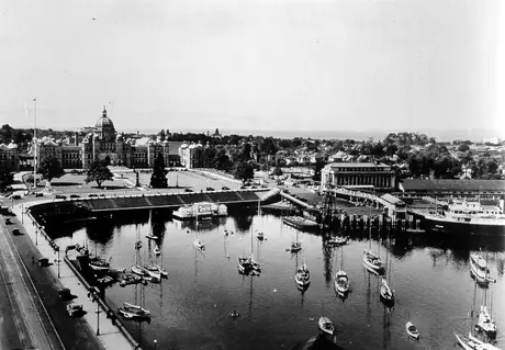 Victoria Harbour and Legistative buildings