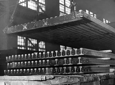 Steel bars, Dominion Steel Co., Sydney, N.S.