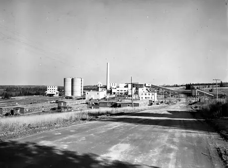 A new Maritime Cement Co. plant, a subsidiary of Canada Cement