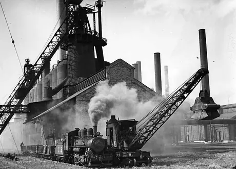 Blast furnace, Sydney, Nova Scotia