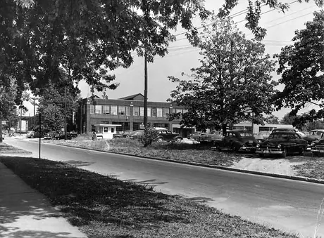Exterior view of Skinners Ltd., manufacturers of metal stamping