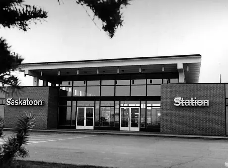 Entrance to Saskatoon Station