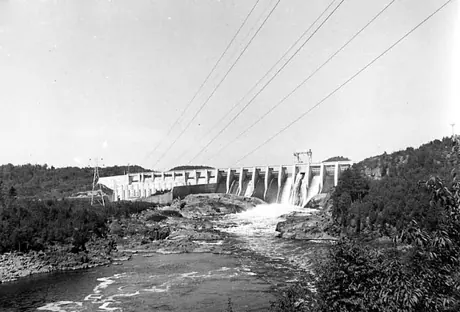 Chutes-à-Caron dam, Quebec