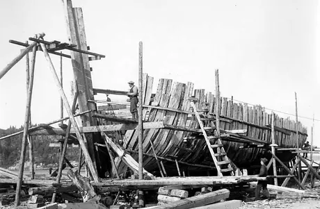 Shipbuilding, Chicoutimi, Quebec
