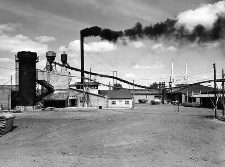 View of the John and Murdock Mill