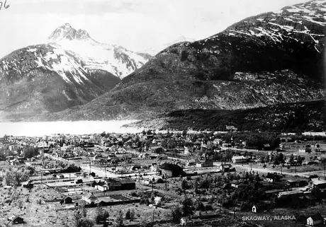 Scenic view of Shagway, Alaska