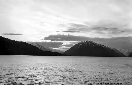 View of the Lynn Canal, Alaska