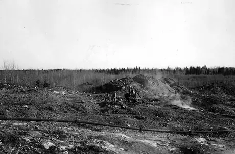 Diamond drilling, Sherridon, Manitoba