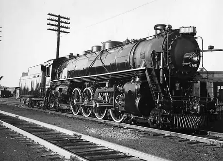 Central Vermont Railway U-1-a steam locomotive 601