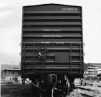 Central Vermont Railway 100 ton box car 50015, built by Berwick Forge & Fabricating
