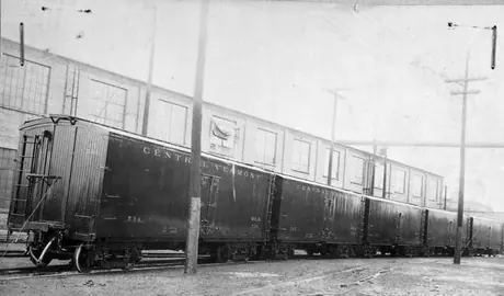 Central Vermont Railway Milk cars 530 - 540.
