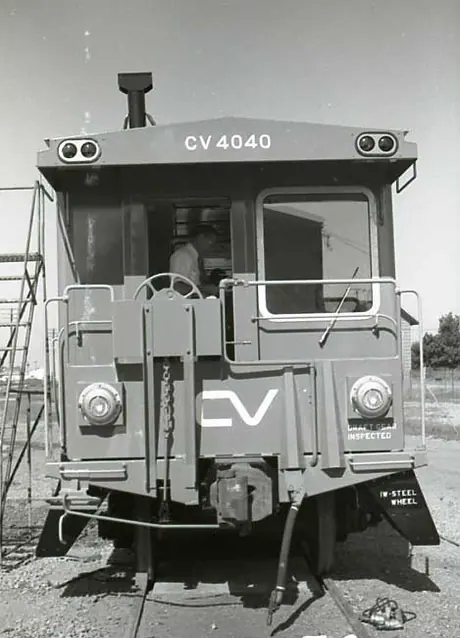 New caboose 4040 for the Central Vermont Railway