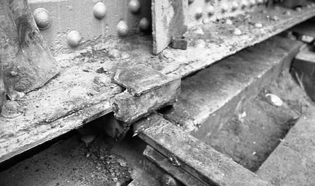 Replacement of a bridge at Winooski, Vermont, Central Vermont Railway