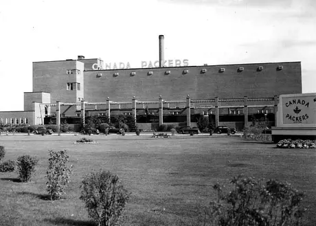 Exterior of the Canada Packers Plant, Edmonton, Alberta