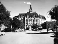 Exterior view of the Bessborough Hotel, Saskatoon