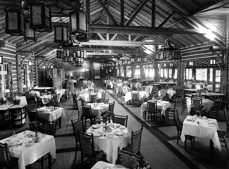 Main dining room, Jasper Park Lodge