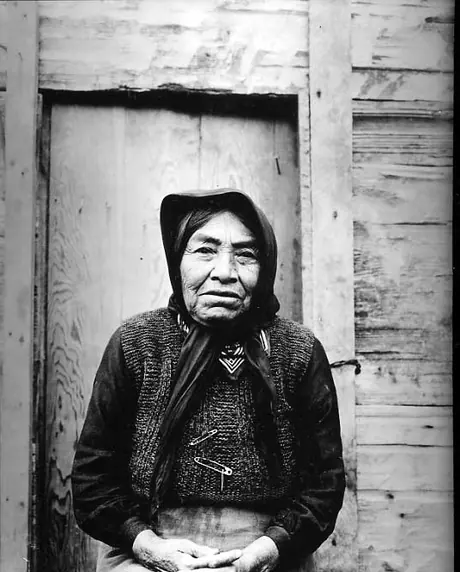 Bella Coola Elder from Western British Columbia