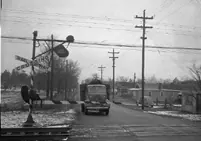 Model 10 grade crossing signal at ort Credit, ON.