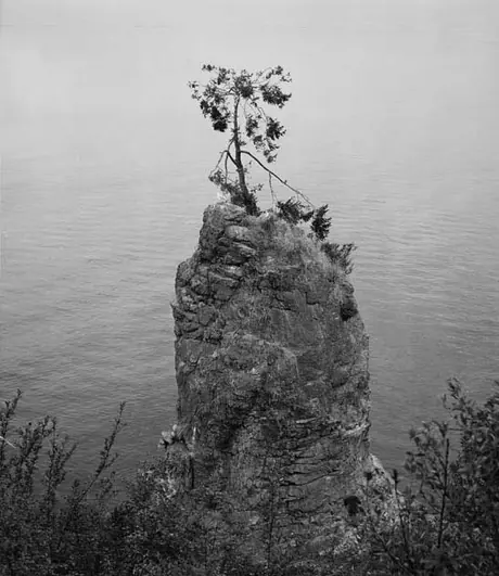 View of Swash Rock, Stanley Park