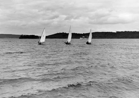 Sailing at Norway Point
