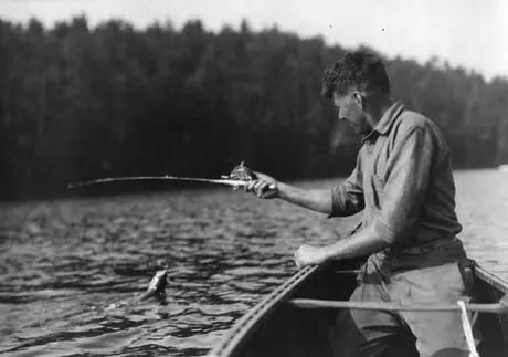 Fishing at Lake Temagami