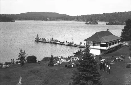 Boathouse, Highland Inn, Algonquin Park